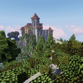 Castello di Cornedo in Minecraft